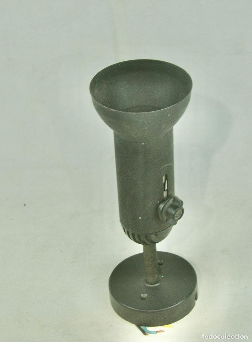 Vintage: Peque&ntilde;o foco de pared regulable - Foto 4