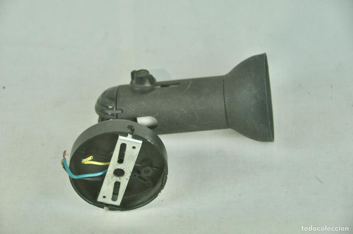 Vintage: Peque&ntilde;o foco de pared regulable - Foto 6