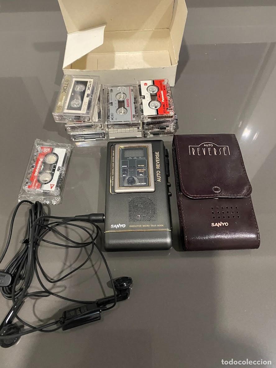 Vintage: Grabadora Vintage microcassette SANYO TCR- 6200