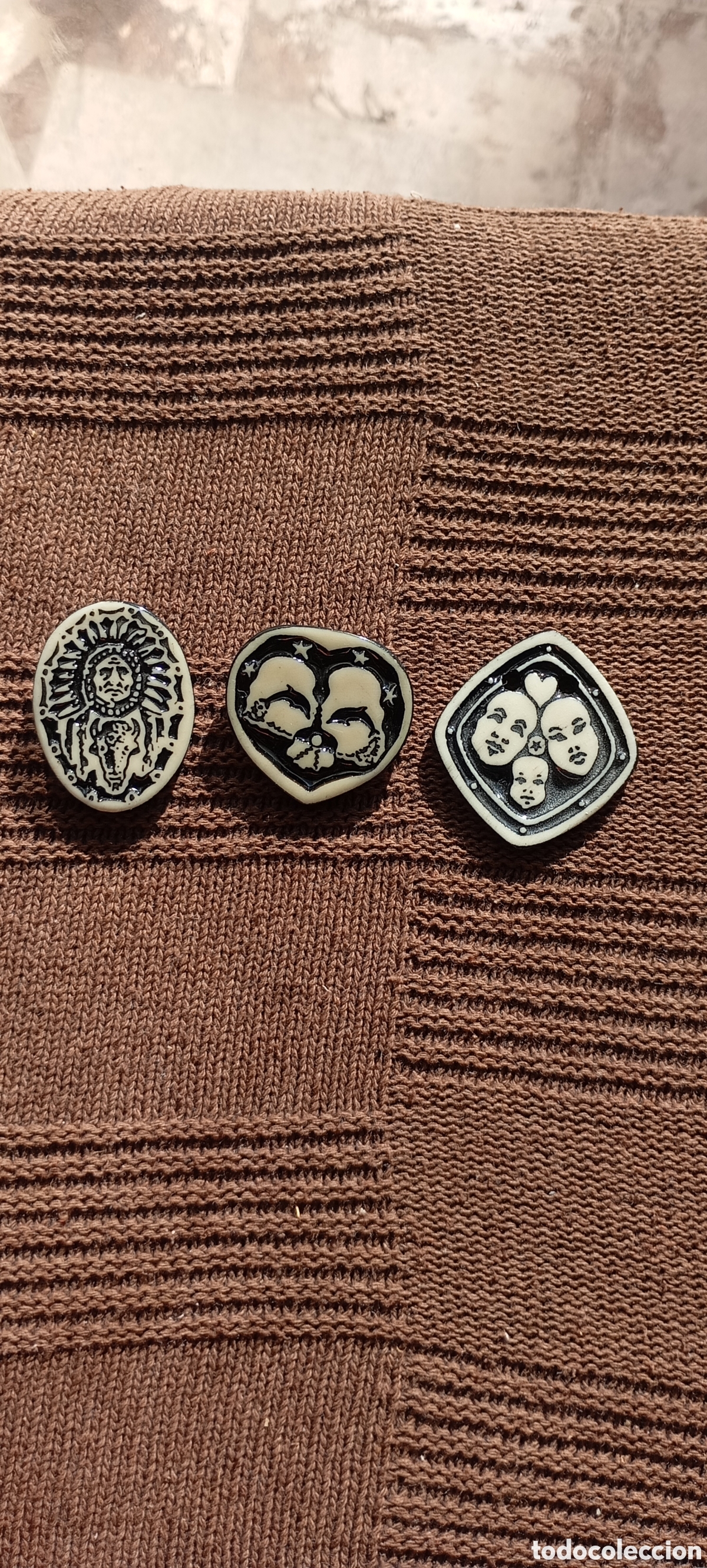 Vintage: Lote de 3 piezas broches y colgante