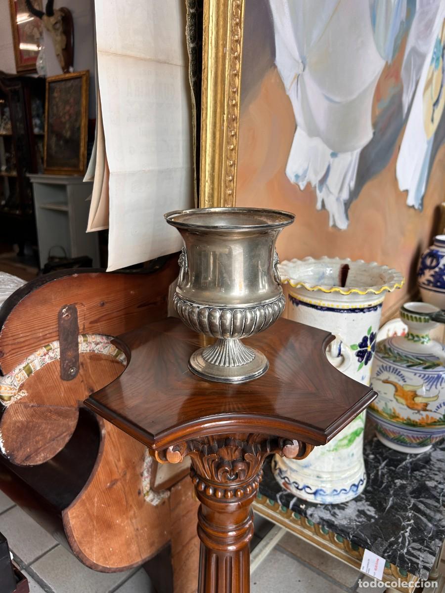 Vintage: Cubitera antigua metal