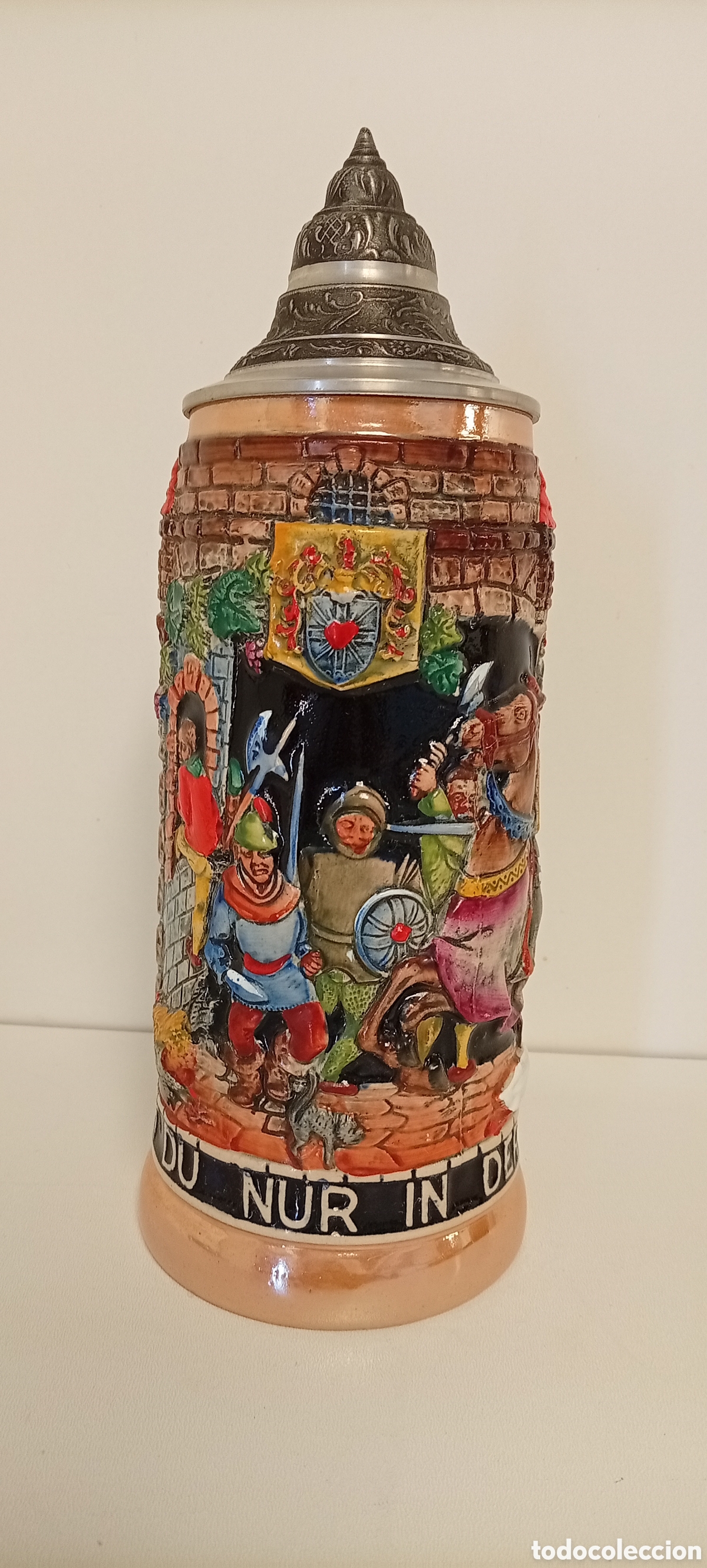 Vintage: JARRA DE CERVEZA ALEMANAS DECORATIVAS