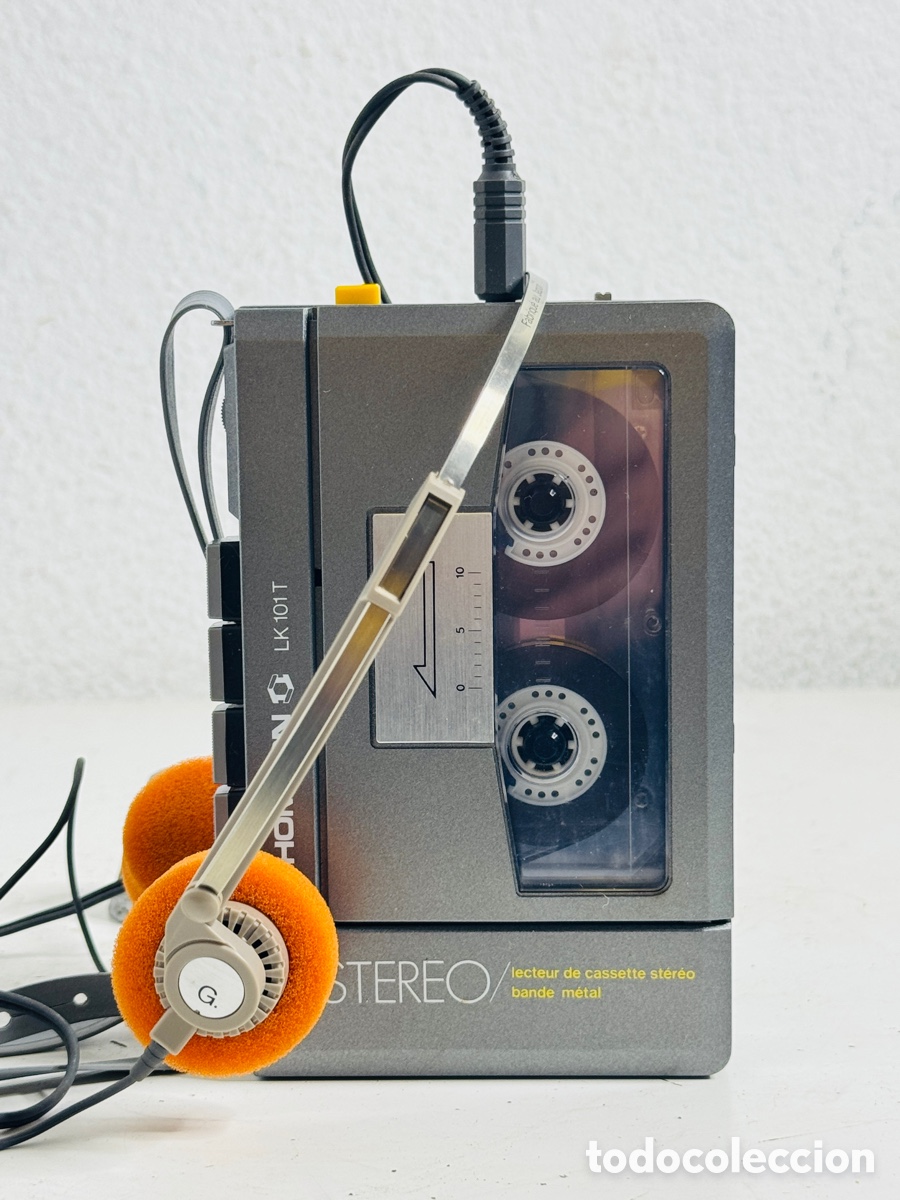 Vintage: Vintage Walkman Retro Thomson LK 101 T Funciona 1980s
