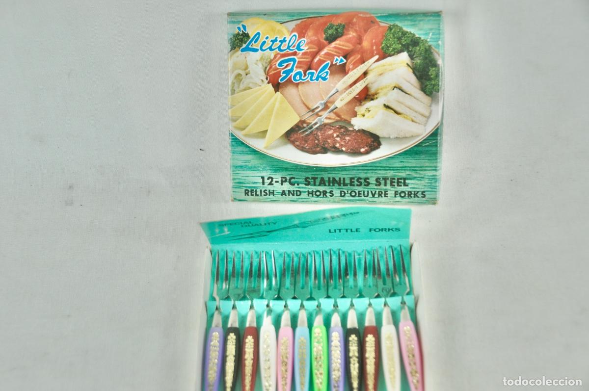 Vintage: Pinchos para aperitivo con caja - Foto 5