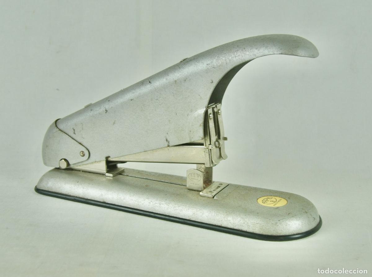 Vintage: Grapadora Rapid 9 gris