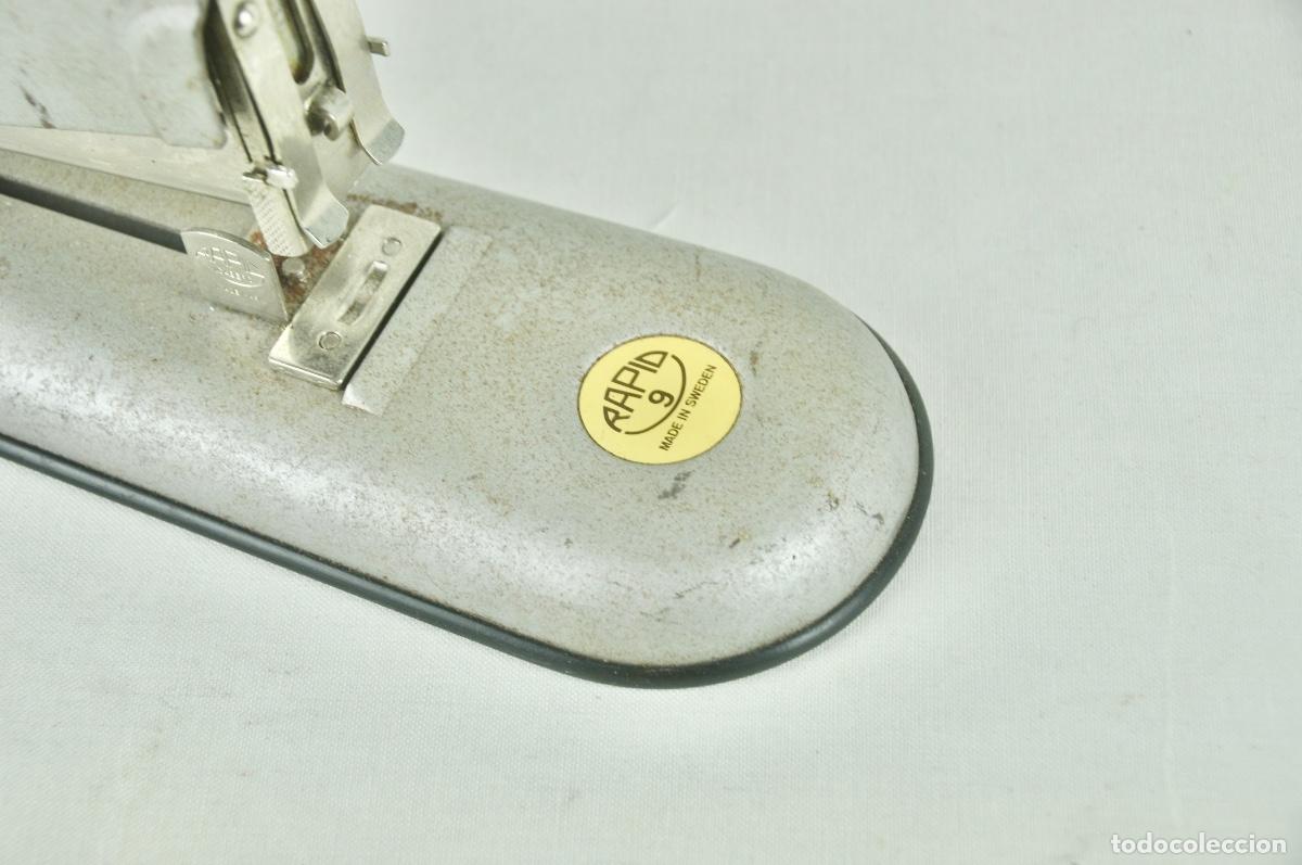 Vintage: Grapadora Rapid 9 gris - Foto 4