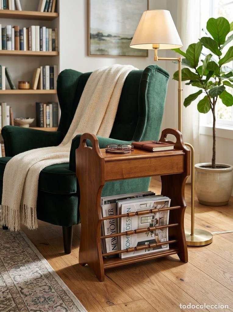 Vintage: MUEBLE REVISTERO VINTAGE