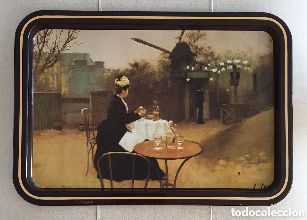 Vintage: BANDEJA MET&Aacute;LICA VINTAGE