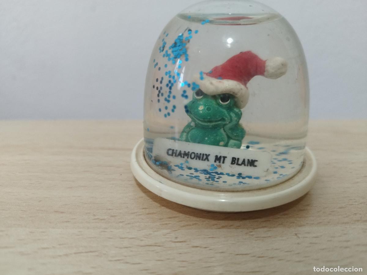 Vintage: Bola de nieve souvenir vintage Chamomix Mt Blanc Francia