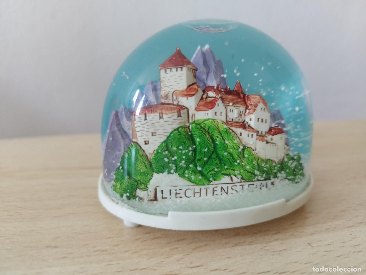Vintage: Souvenir Bola de nieve vintage Liechtenstein