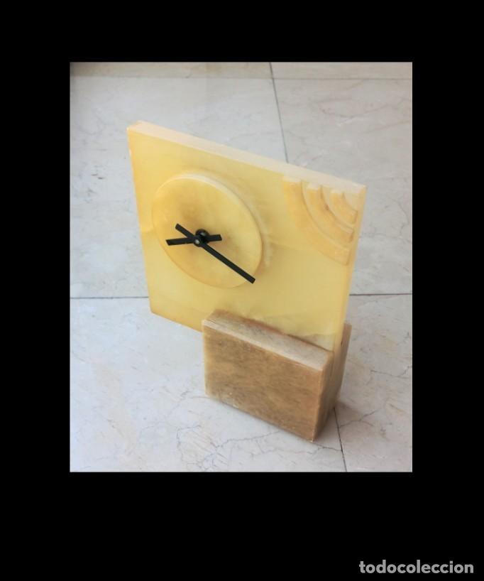 Vintage: Reloj Art Deco alabastro - Foto 5