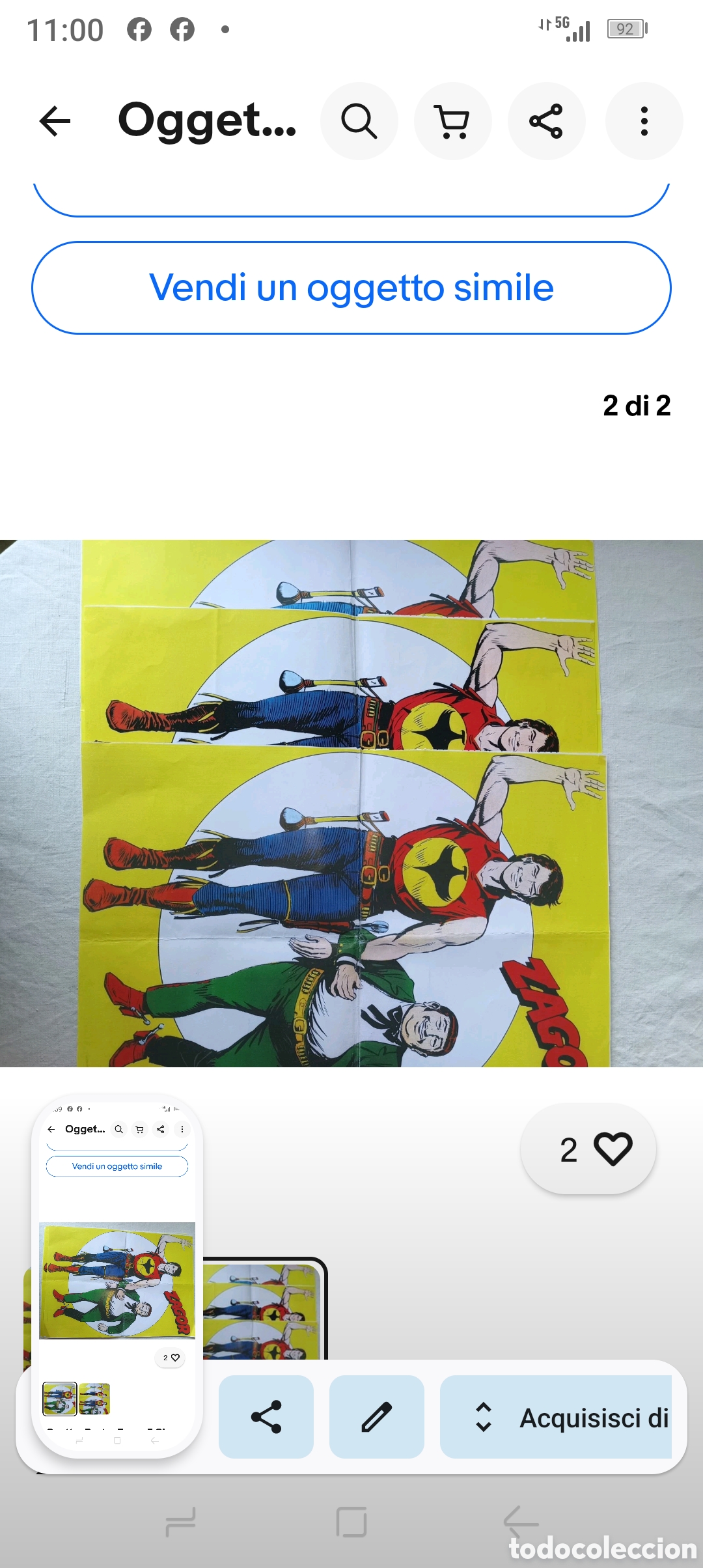 Vintage: 4 Poster Zagor e Cico