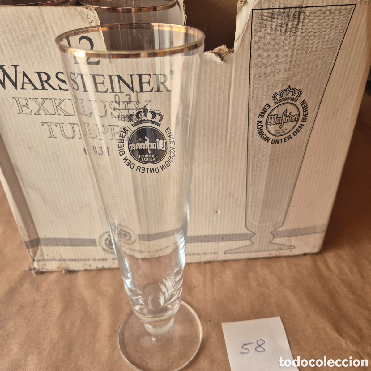 Vintage: Copa / flauta para cerveza / 58 - Foto 2