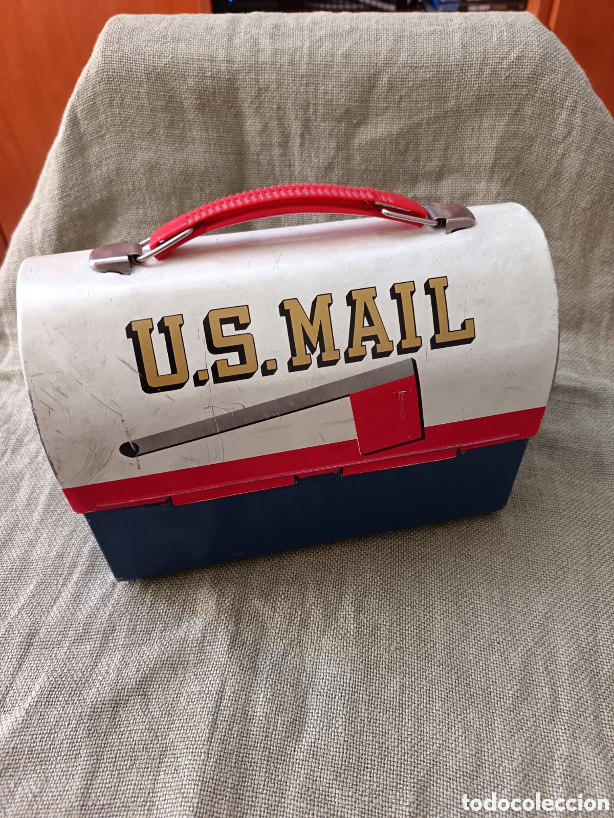 Vintage: Fiambrera vintage U.S MAIL Mr. Zip Aladdin