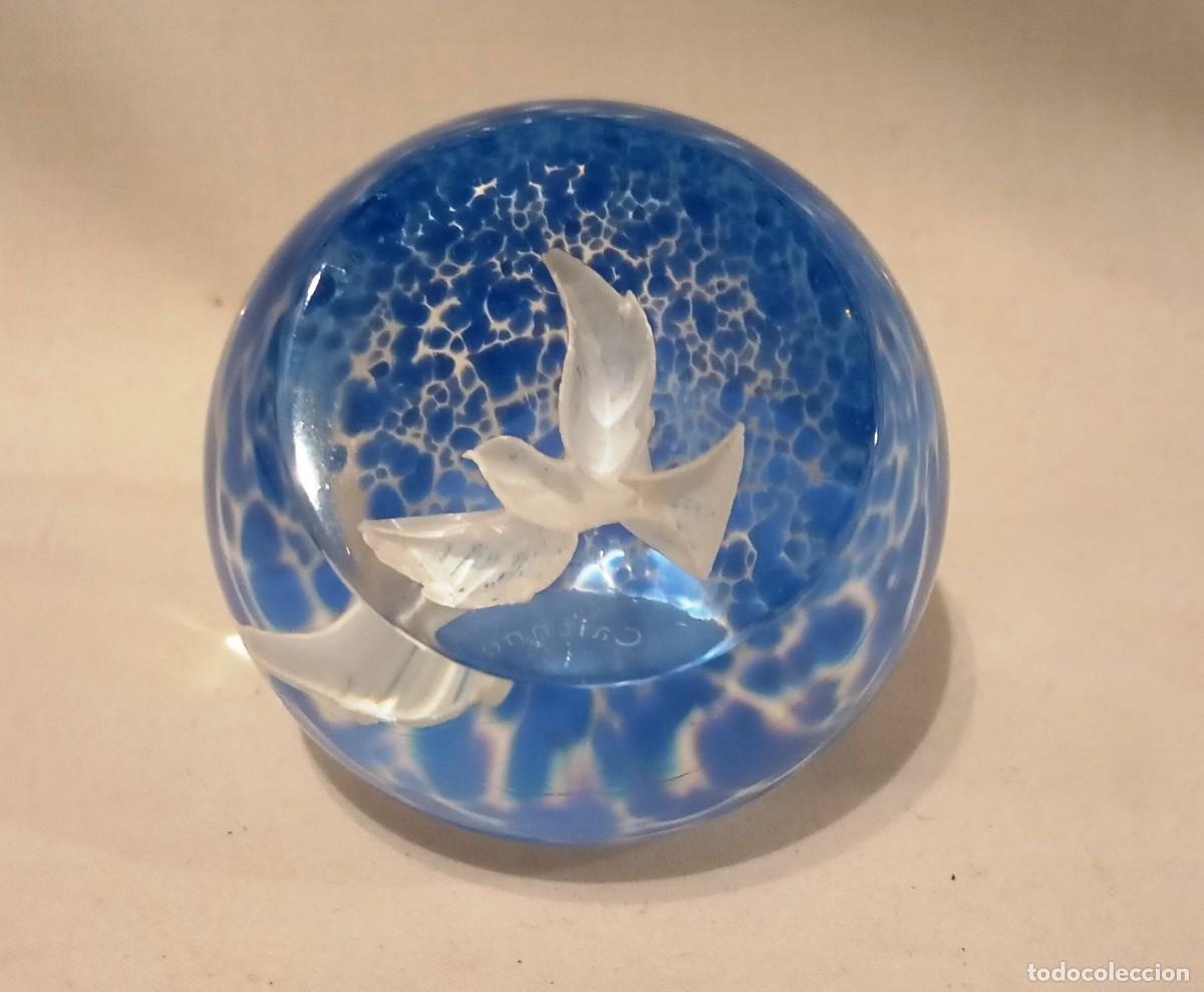Vintage: Pisapapeles Cristal Caithness Helen MacDonald