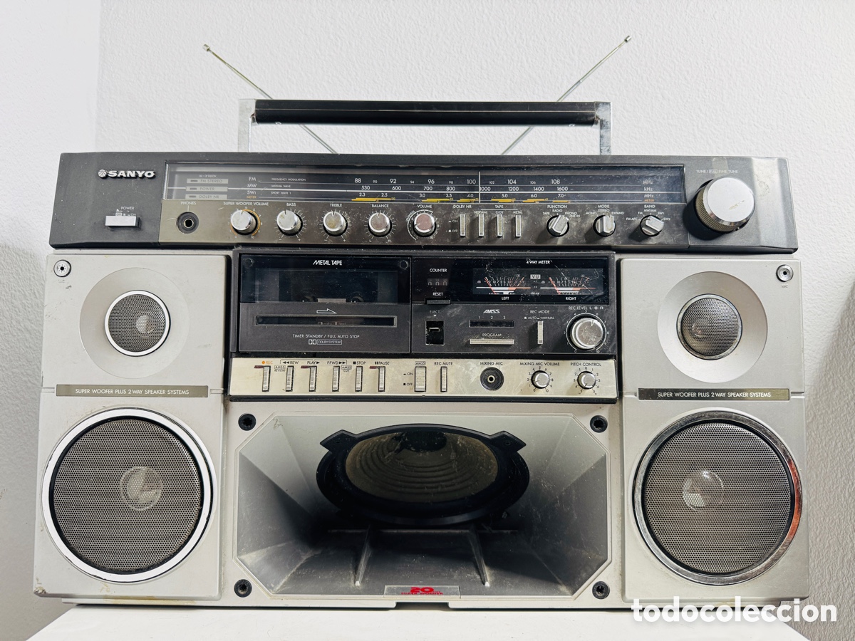 Vintage: Radio vintage BOOMBOX Sanyo m-x960k Ghettoblaster