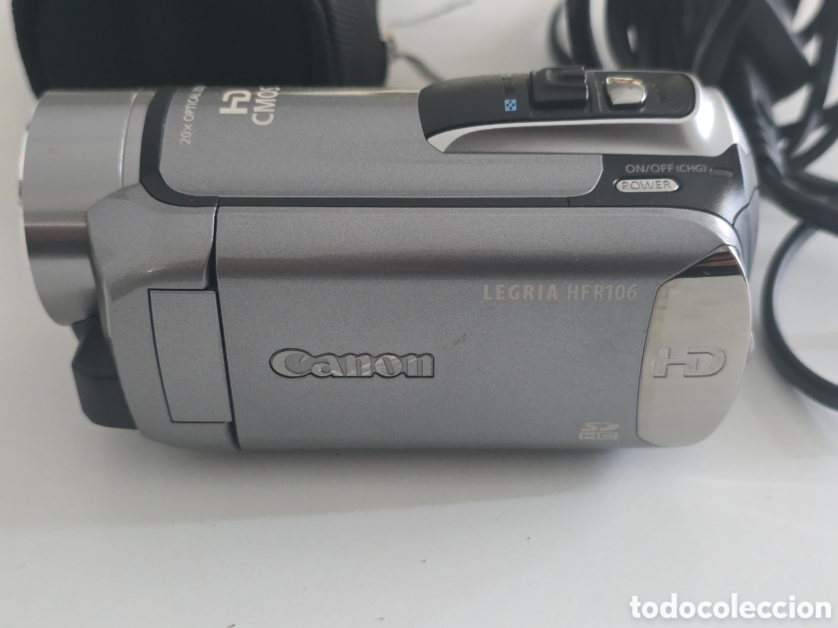 Vintage: Canon Legria HF R106 videoc&aacute;mara HD Full HD SD funciona perfecta