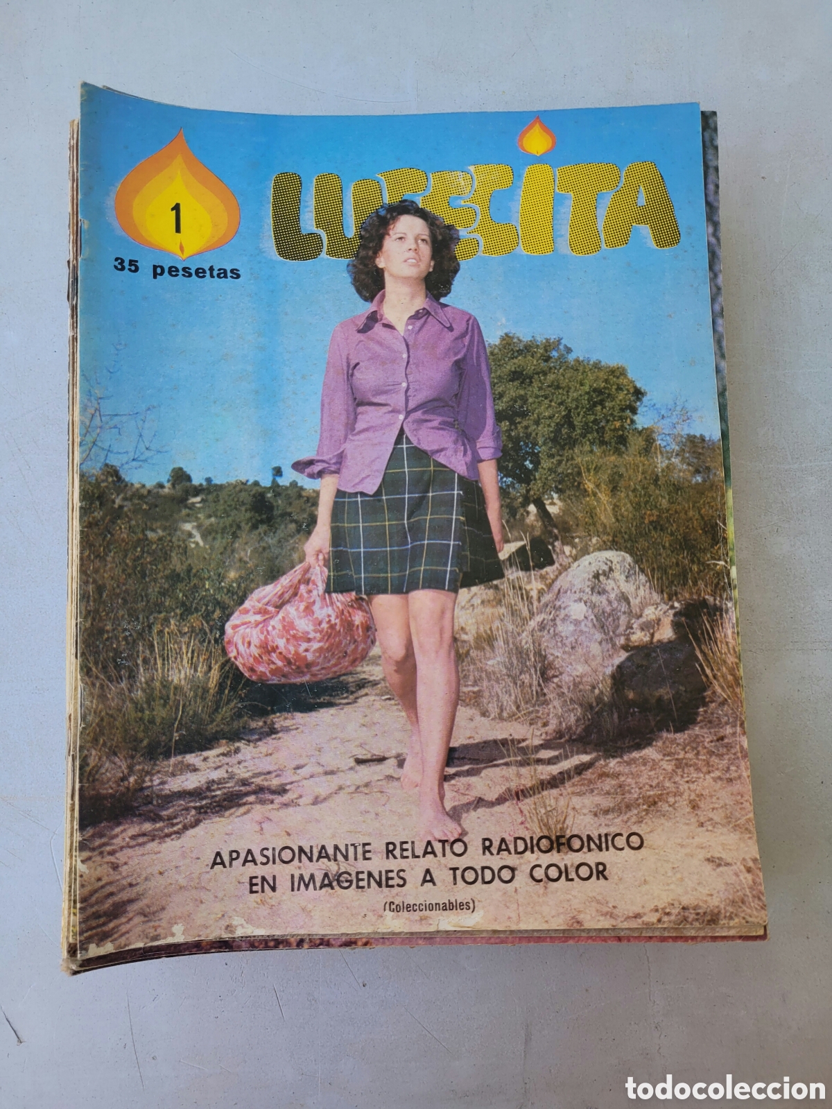 Vintage: Lucecita n&uacute;meros del 1 al 28