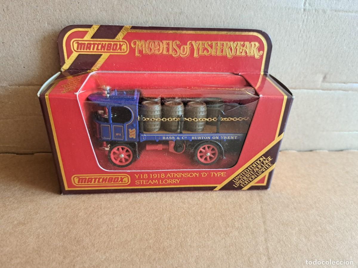 Vintage: Atkinson Steam Wagon 1918 Matchbox Y-18 Models of Yesteryear