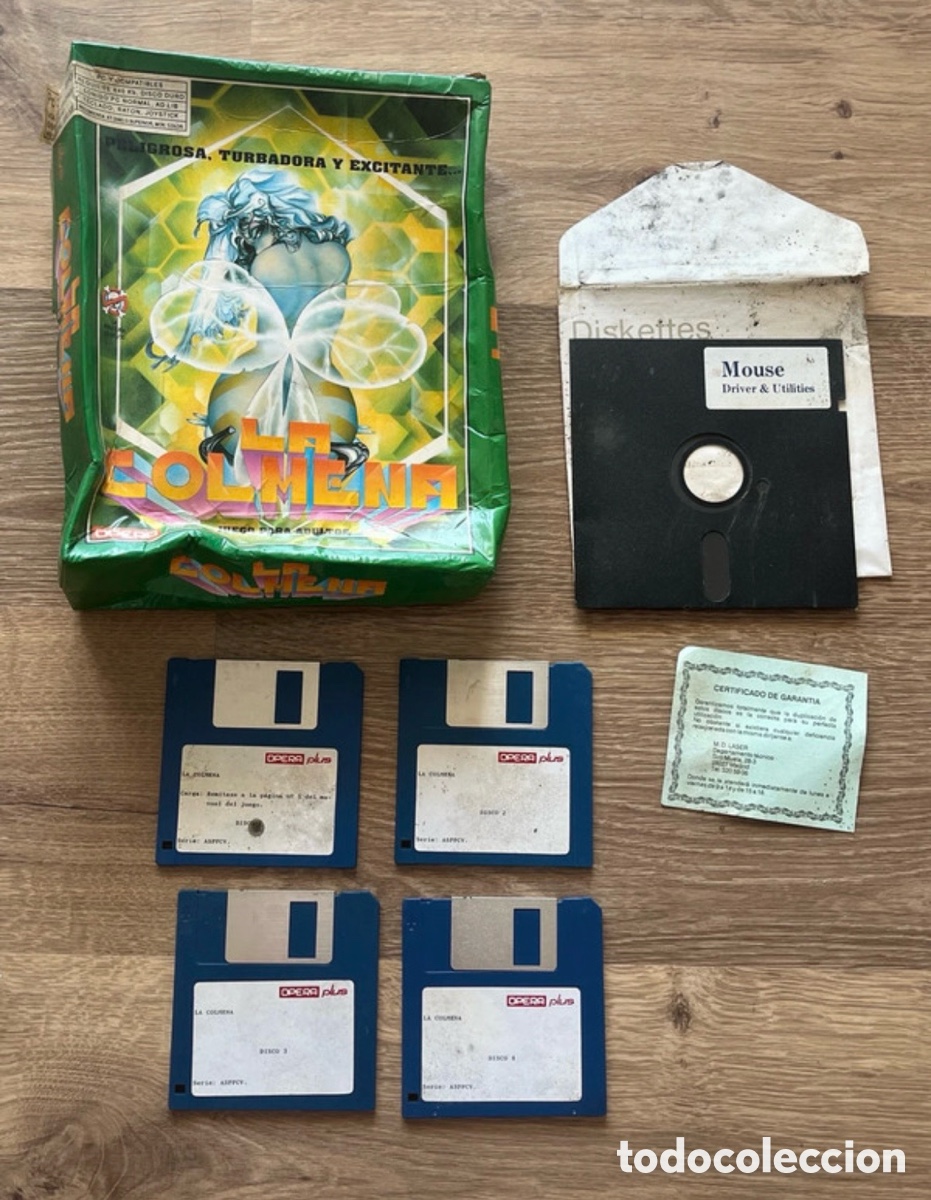 Vintage: LA COLMENA (Opera Plus, 1992) - PC 3.5&rdquo; - Arte Azpiri