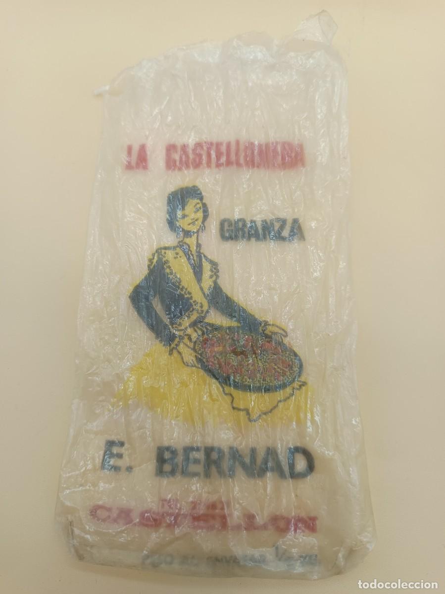 Vintage: BOLSA VINTAGE DE GRANZA, LA CASTELLONERA E.BERNAD