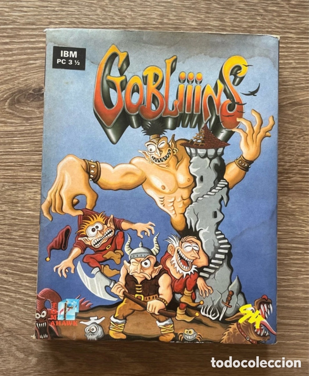 Vintage: Videojogo Vintage Jogo Pc Gobliiins IBM 3 1/2