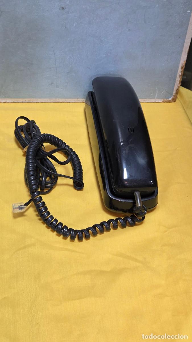 Vintage: telefono de gondola negro