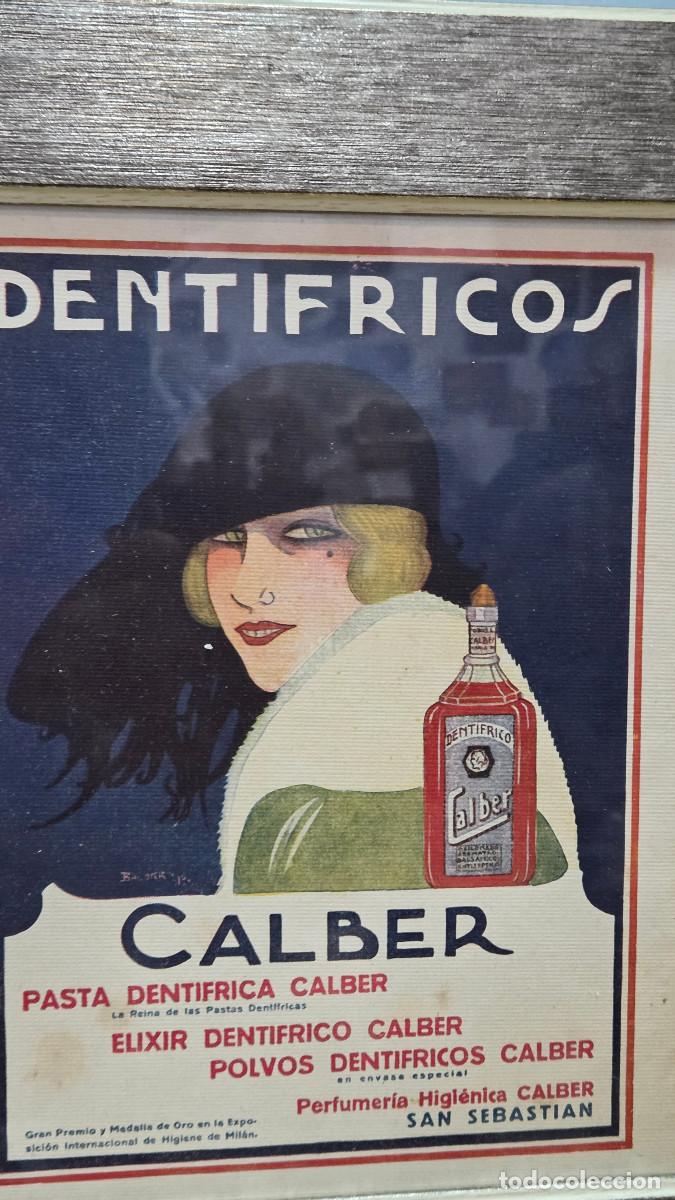 Vintage: cuadro con cartel antiguo - Foto 2