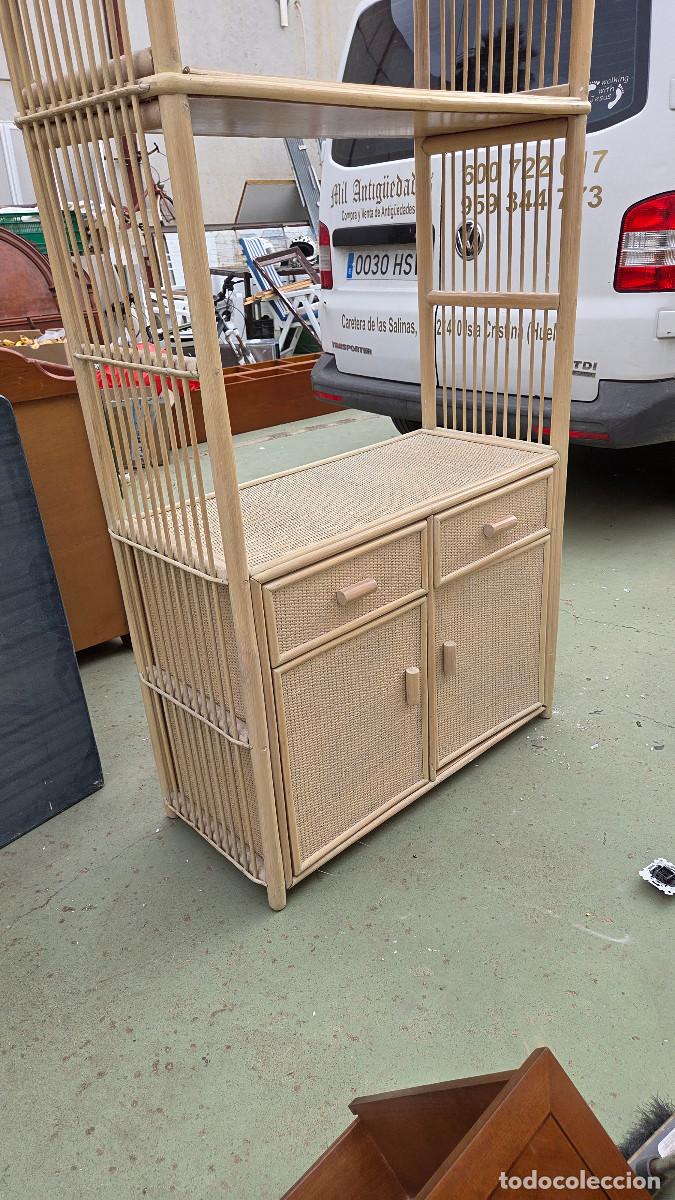 Vintage: mueble de ca&ntilde;a de bambu vintage - Foto 2