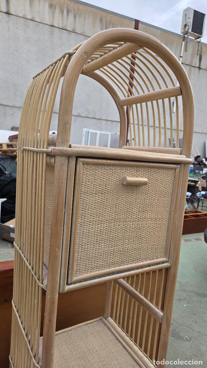 Vintage: mueble de ca&ntilde;a de bambu vintage - Foto 4