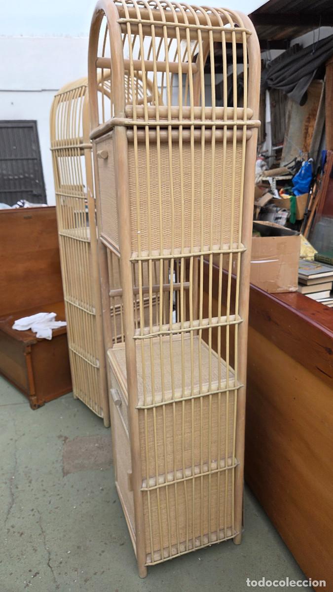 Vintage: mueble de ca&ntilde;a de bambu vintage - Foto 8