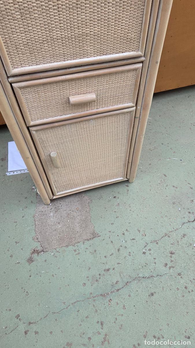 Vintage: mueble de ca&ntilde;a de bambu vintage - Foto 5