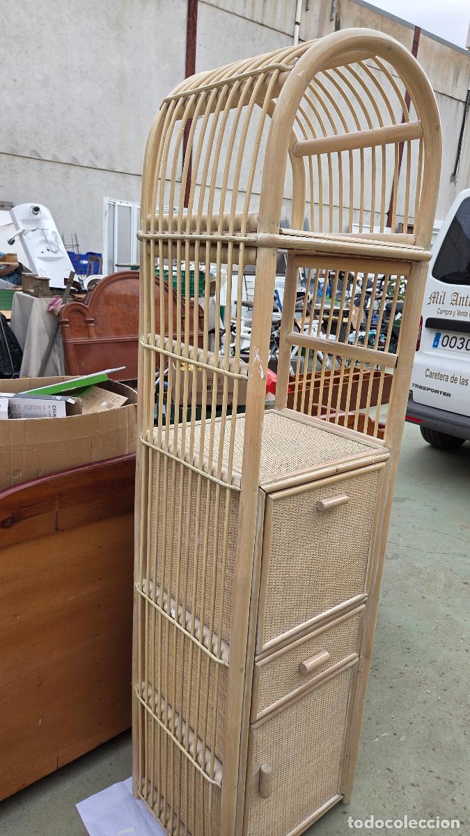Vintage: mueble de ca&ntilde;a de bambu vintage - Foto 10