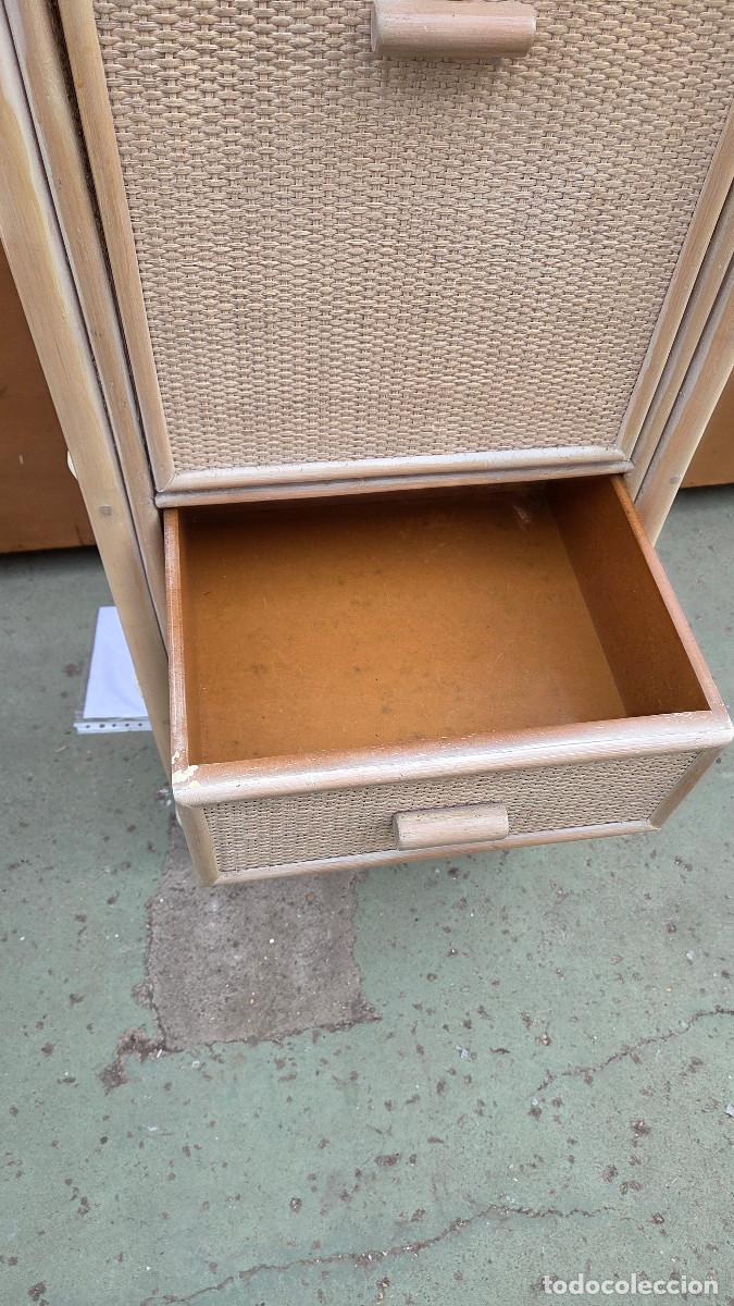 Vintage: mueble de ca&ntilde;a de bambu vintage - Foto 12