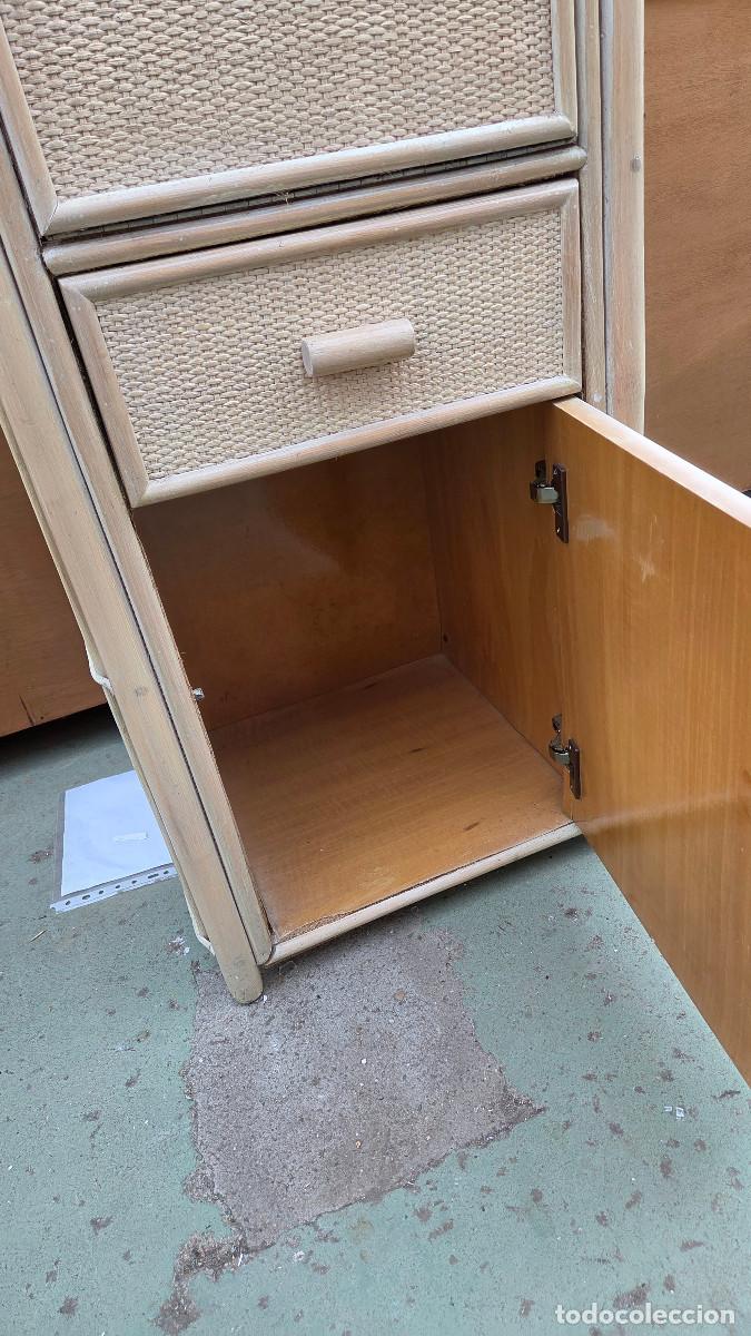 Vintage: mueble de ca&ntilde;a de bambu vintage - Foto 14