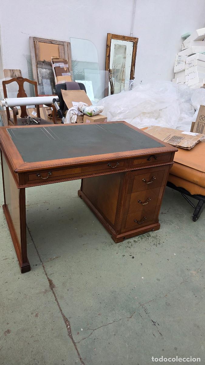 Vintage: mesa de despacho inglesa