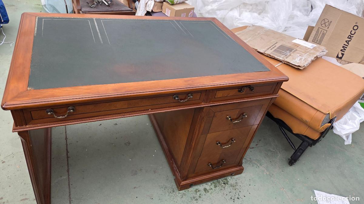 Vintage: mesa de despacho inglesa - Foto 3
