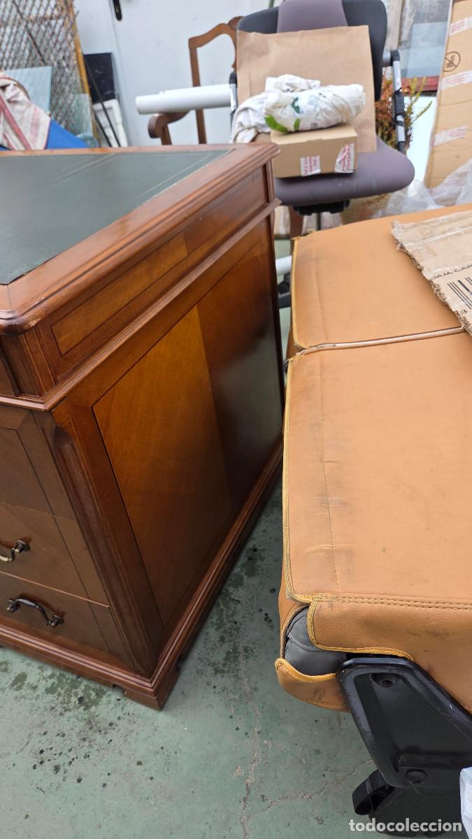 Vintage: mesa de despacho inglesa - Foto 10