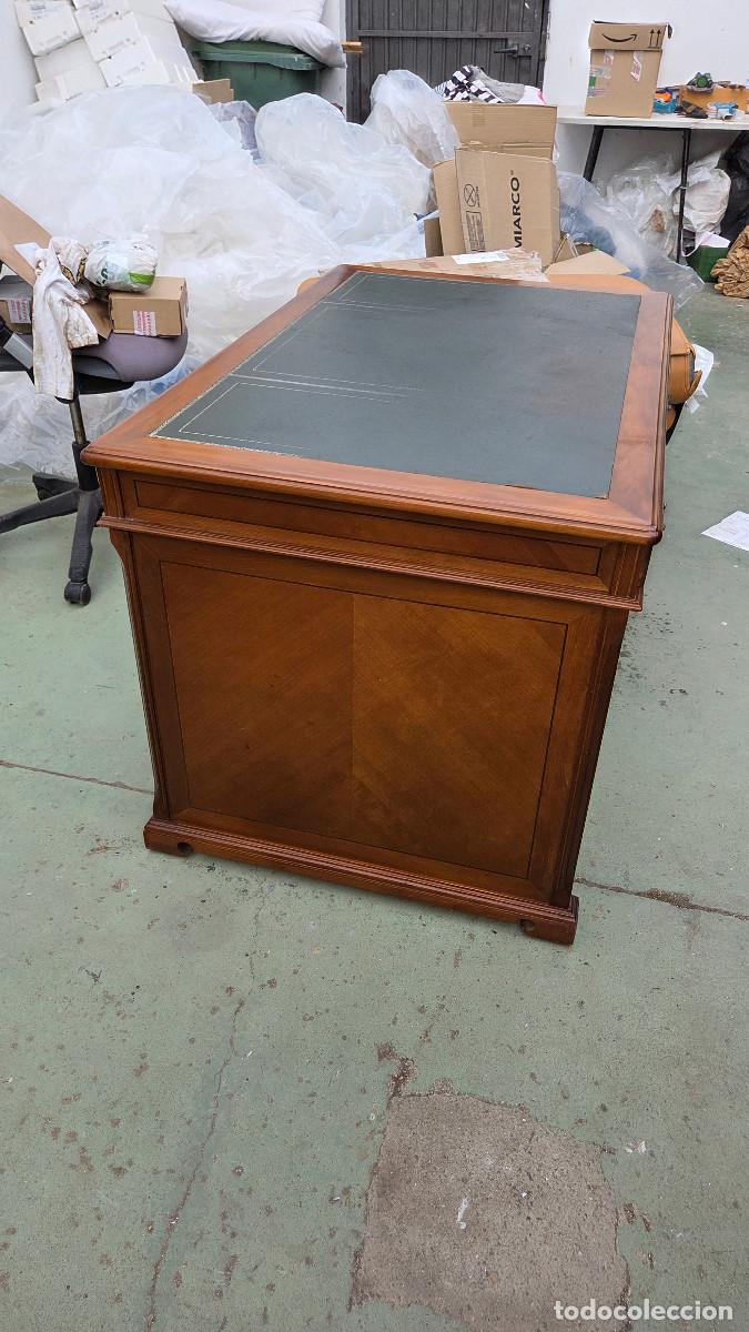 Vintage: mesa de despacho inglesa - Foto 14