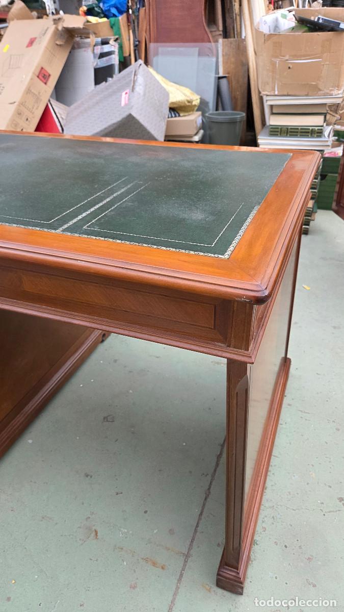 Vintage: mesa de despacho inglesa - Foto 17
