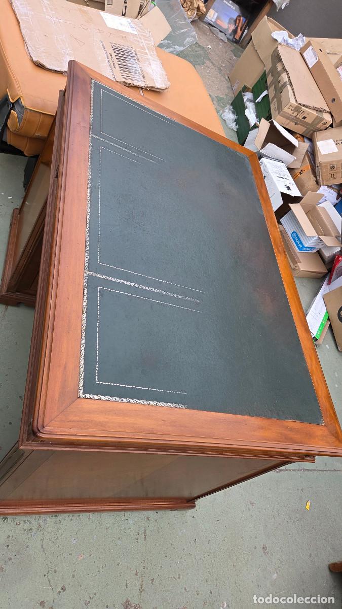 Vintage: mesa de despacho inglesa - Foto 18