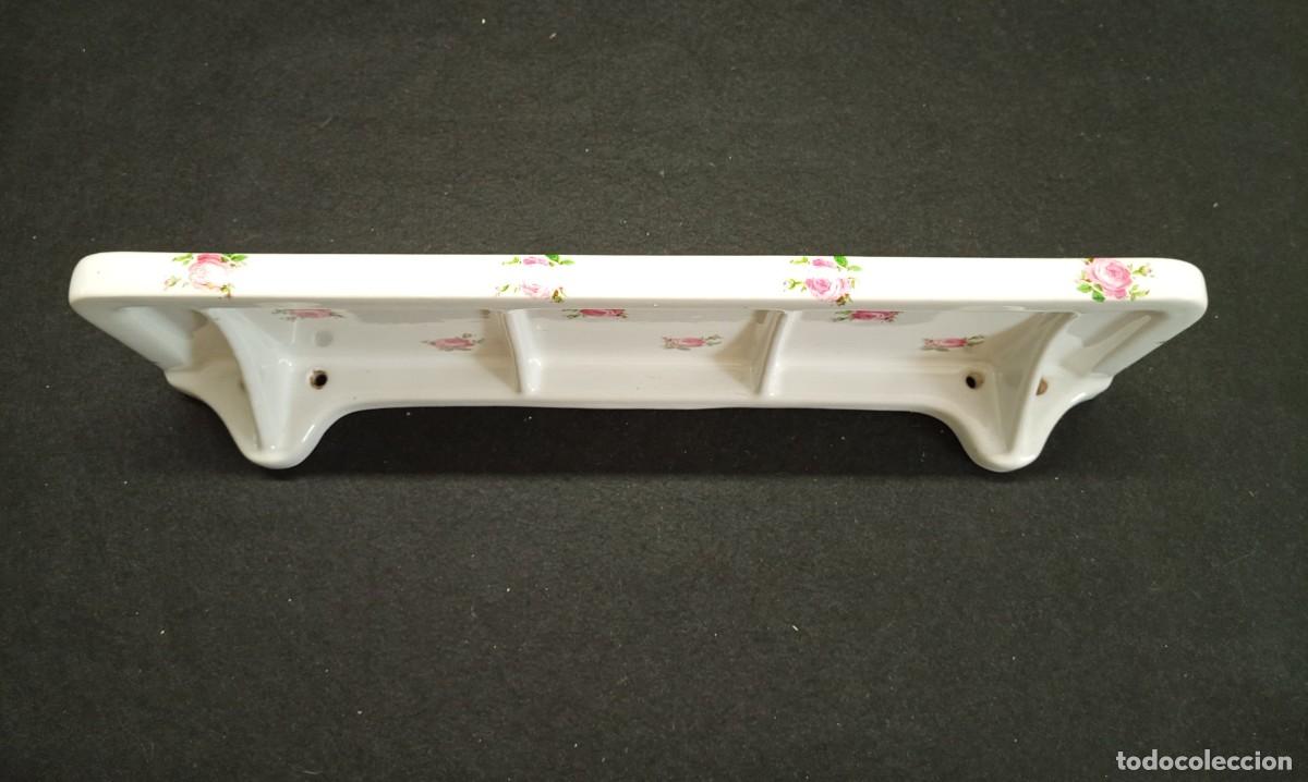 Vintage: Repisa porcelana. A&ntilde;os 40.
