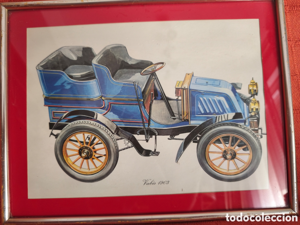Vintage: Laminas de coches vintage