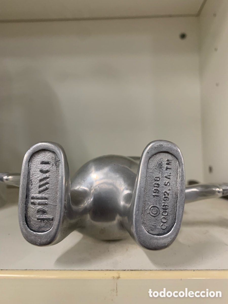 Vintage: Cobi de aluminio 14 cm de altura - Foto 3