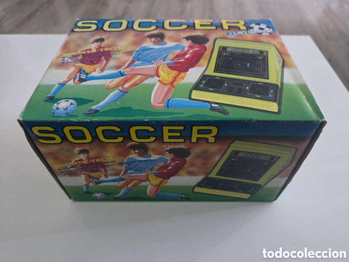 Vintage: Caja consola retro Soccer LSI Game vintage a&ntilde;os 80