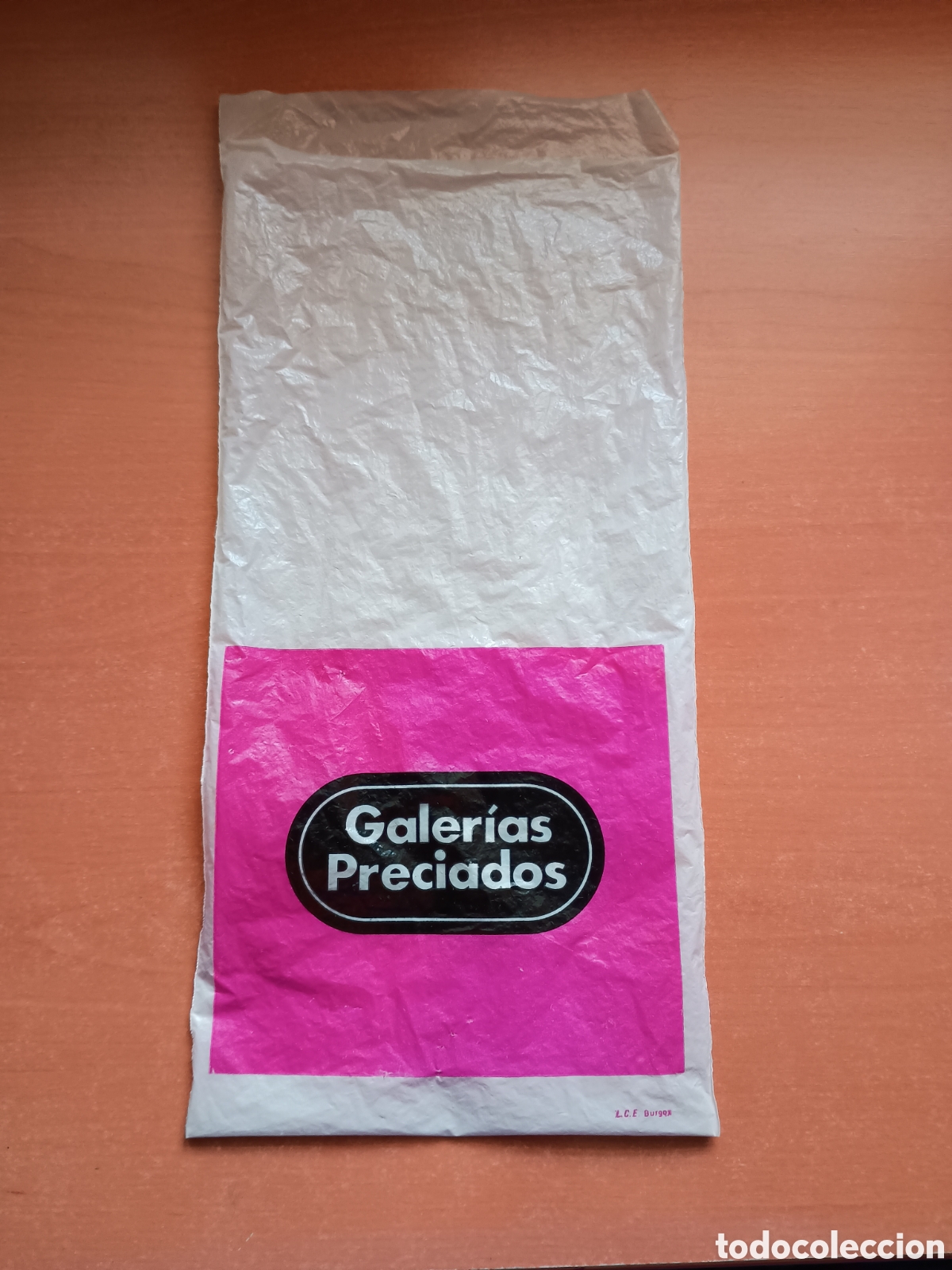 Vintage: Bolsa de pl&aacute;stico de Galer&iacute;as Preciados