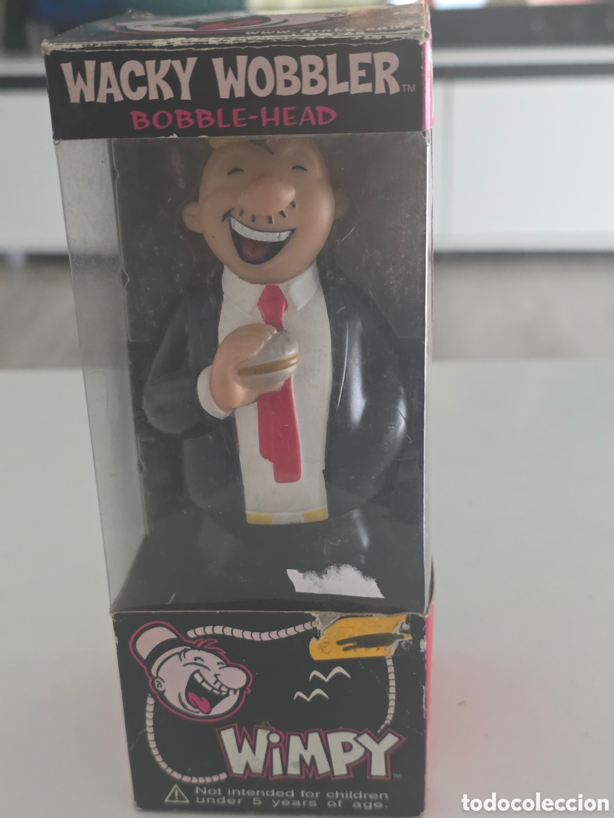 Vintage: Funko Wacky Wobbler Wimpy Popeye Bobble Head