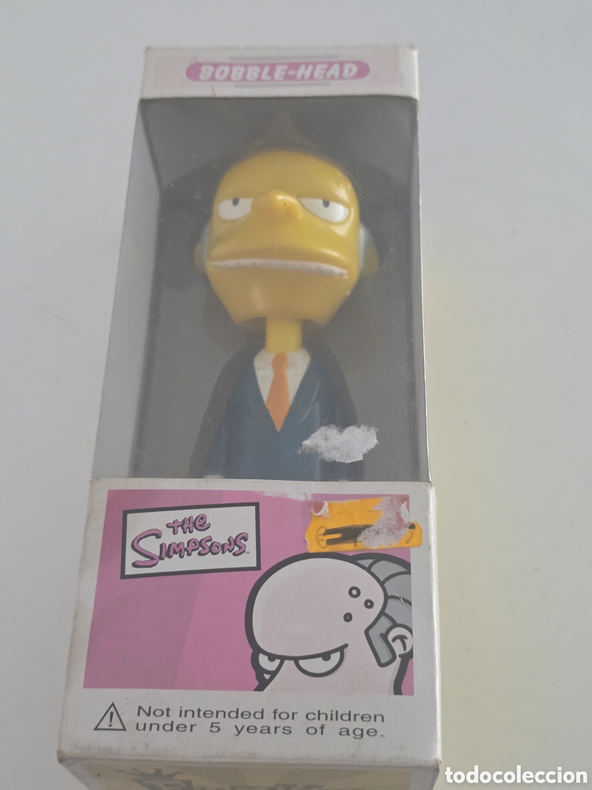 Vintage: Mr. Burns Funko Wacky Wobbler Bobble Head Los Simpson
