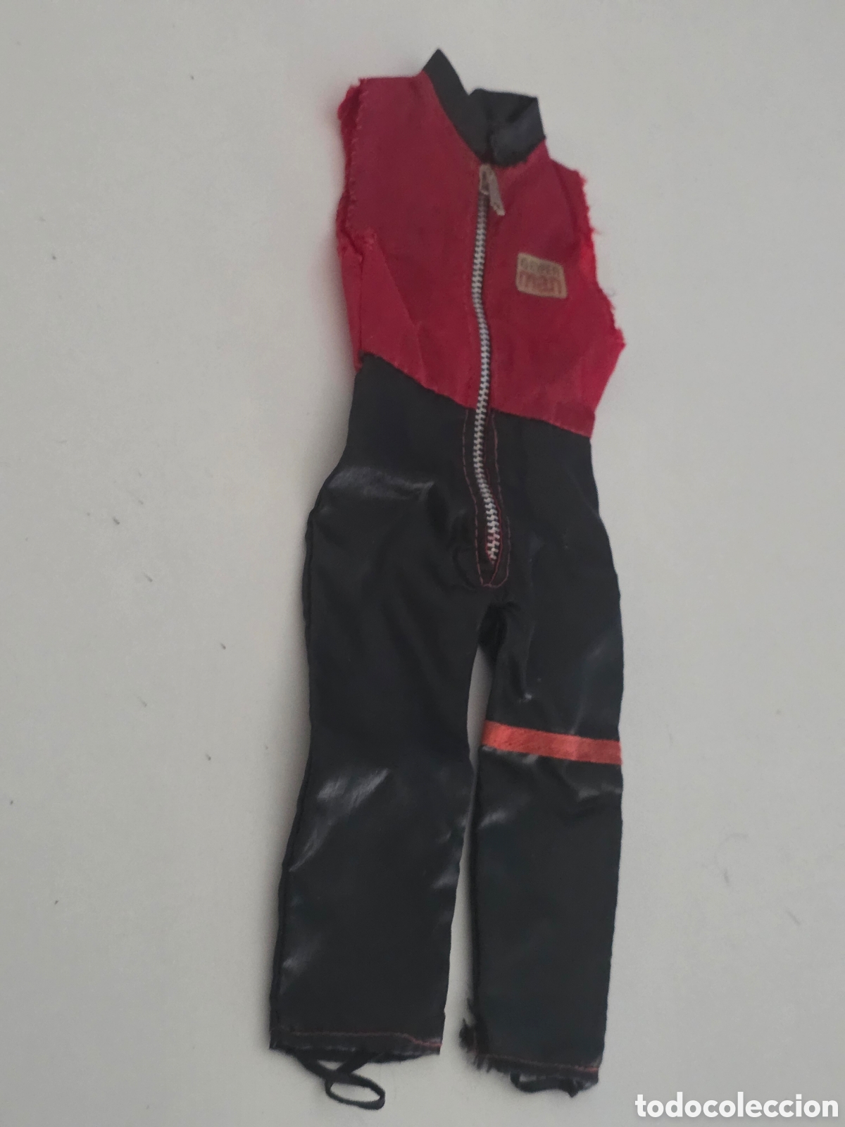 Vintage: Mono Geyperman original vintage rojo negro