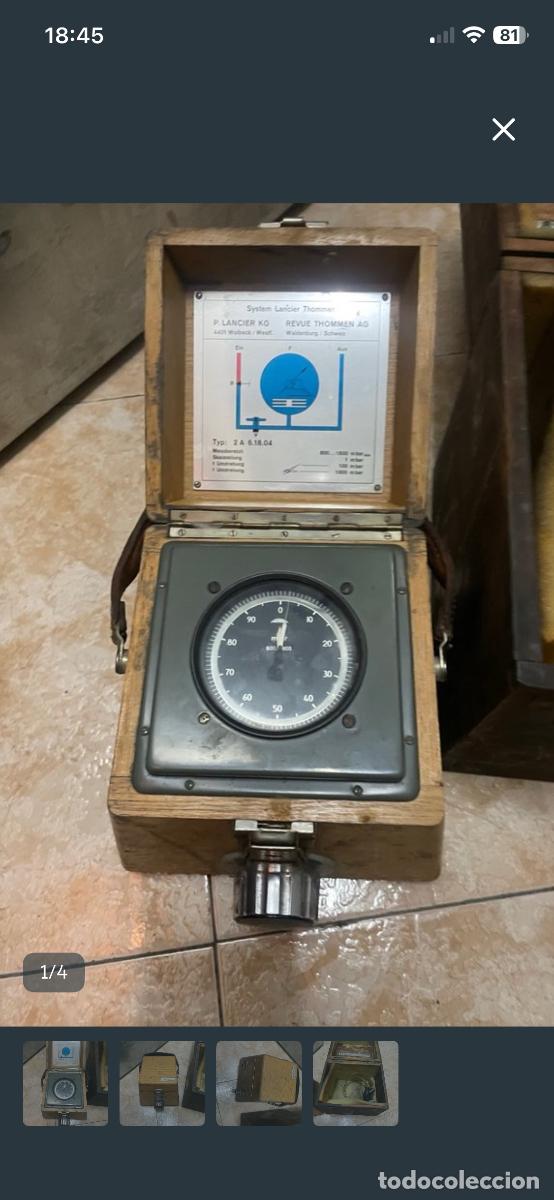 Vintage: altimetro Microman&oacute;metro anal&oacute;gico vintage Thommen